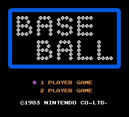 ベースボールタイトル画面