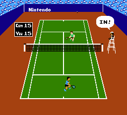 ファミコンのテニスでルールを覚えた人も多い