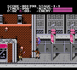 忍者龍剣伝_ステージ画面