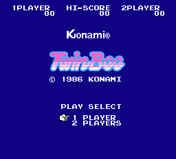 ツインビータイトル画面