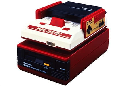 初代ファミコンとディスクシステム