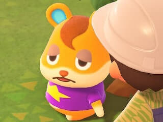 ハムスケ寝ぼけ顔のかわいい画像