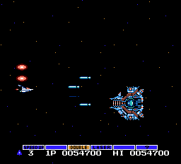 グラディウスの1面ボス